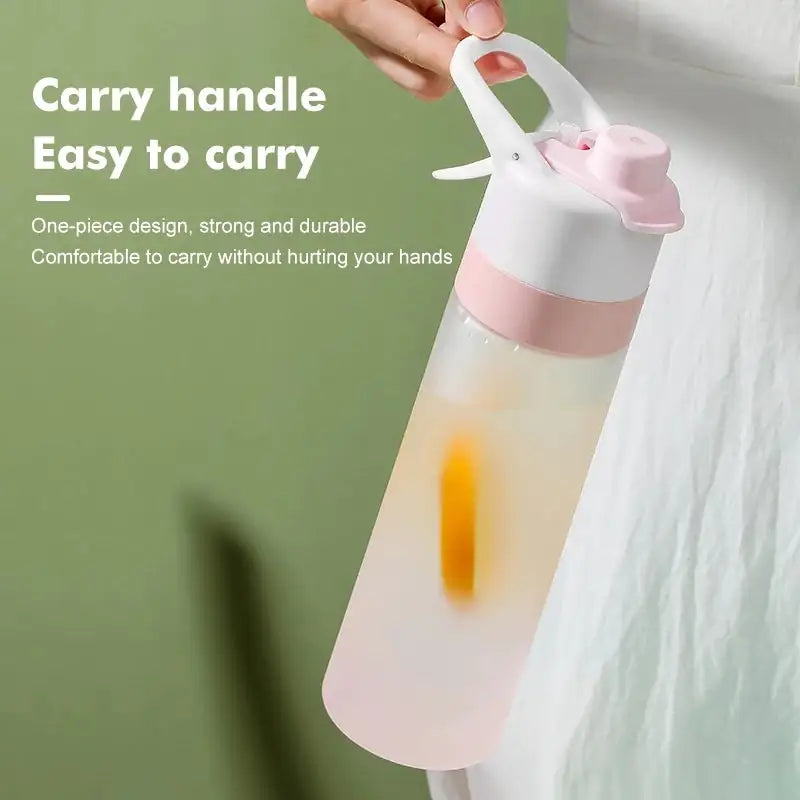 Fitness Water Bottle – Large Capacity Outdoor Bottle for Girls